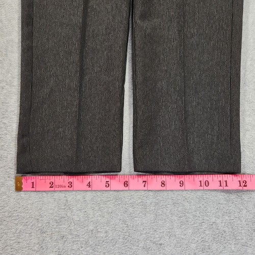 New Van Heusen Boys Pant Suit 2-pc. Set Jacket & Pant Size 8 Black Pinstripe NWT - Picture 19 of 22