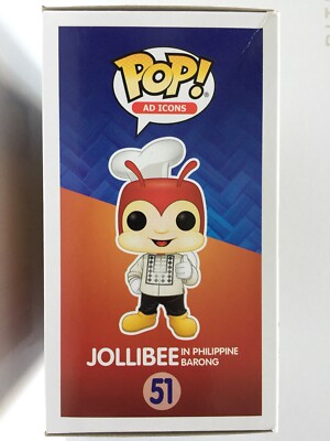Funko pop ジョリビー Jollibee Barong 51 Jollibee Funko Pop! Jollibee in Philippine Barong Exclusive