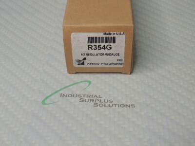 ARROW PNEUMATICS R354G 1/2'' REGULATOR W/ GAUGE