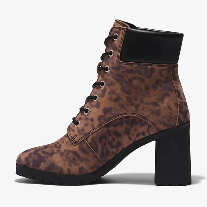 Leopard hotsell timberland boots