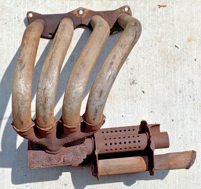 Silenciador silenciador vintage para Fiat 850 Spider cupé Foto 3 de 4