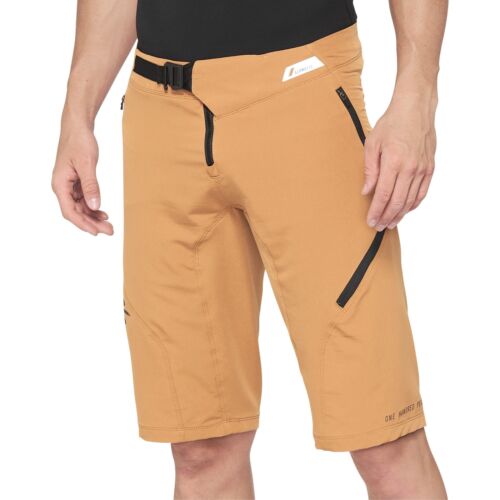 100% Airmatic Shorts Caramel 34" - Picture 1 of 2