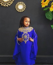 SALE!! New Special Royal Girls Dress Kids Abaya Moroccan caftan Kids unisex kids