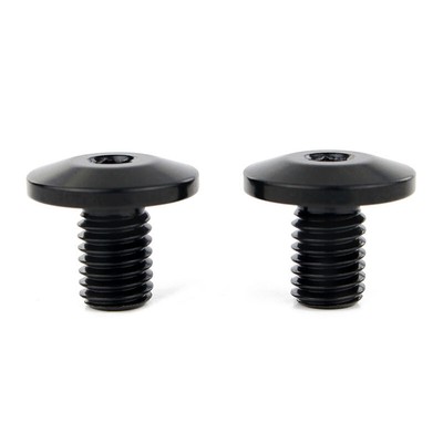 M8 Mirror Hole Block Off Cover Plugs Fit For 2019-2024 Super Soco CUx 2020 Black