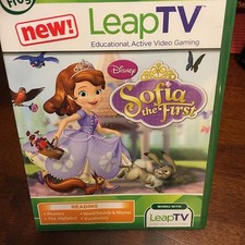 Leap Frog Leap TV learning Game Disney Sofia the First Reading Phonics 3-5 yrs