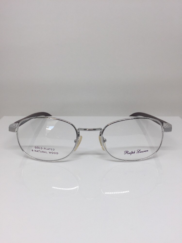 Polo Ralph Lauren Purple Label P9002 Eyeglasses Gold Plated & Wood