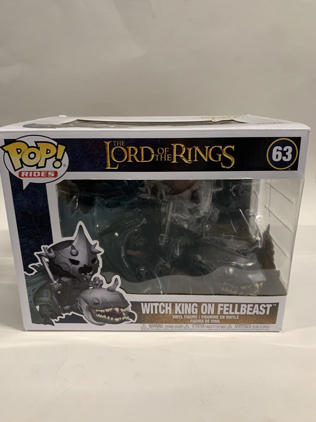 Funko Pop Rides Lord of The Rings S5 - Witch King With Fellbeast 