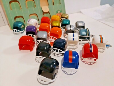 1980s Football NFL Mini Helmet Helmets Collection Lot Vending