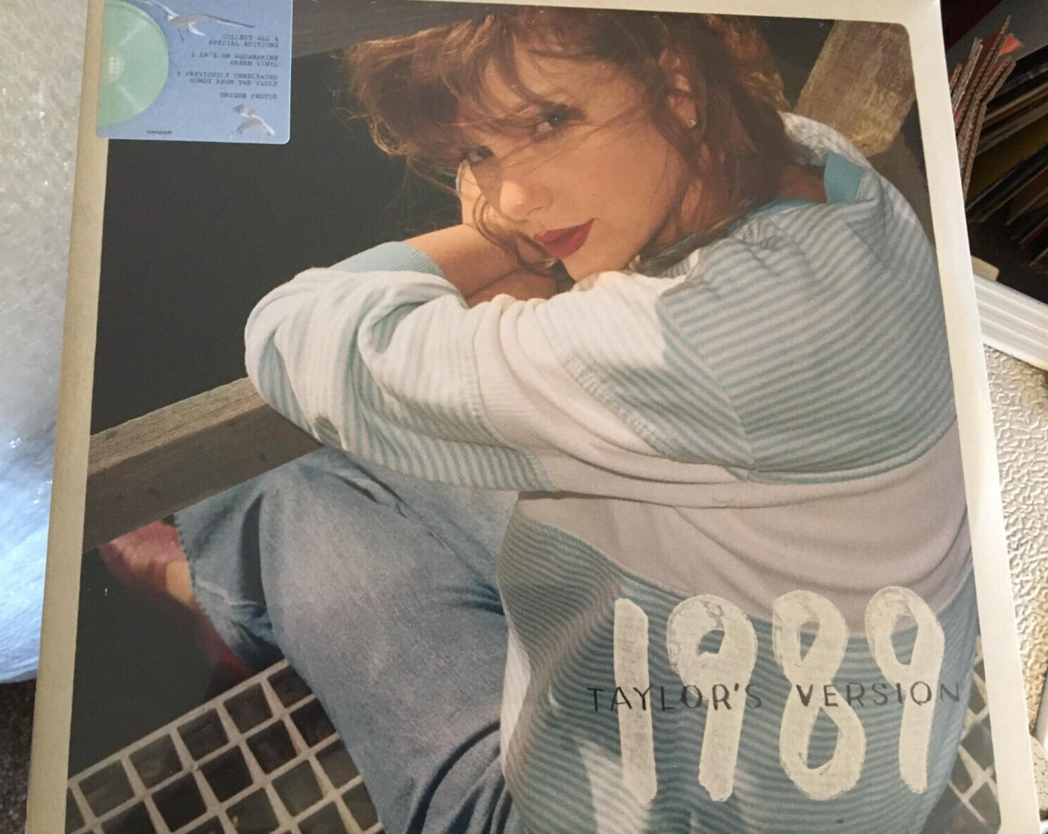 Taylor Swift 1989 Taylors Version Green Coloured Double Vinyl LP Sealed 2023