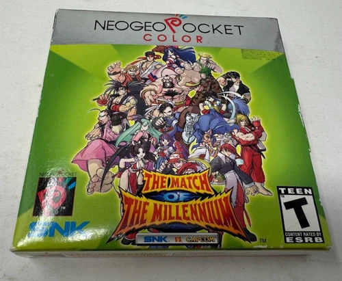 Match Of The Millennium SNK VS CAPCOM Card Fighters Clash NEO GEO POCKET COLOR