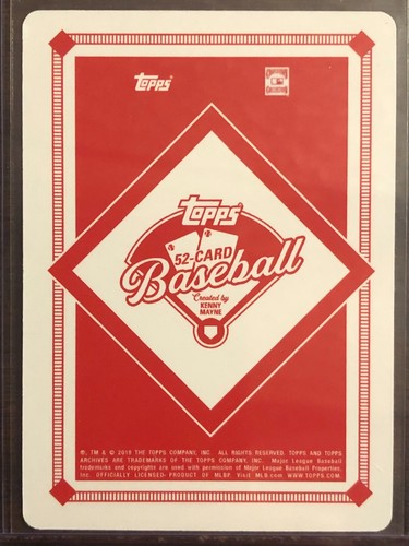 2019 Topps Kenny Mayne 52-Card Baseball Tony Gwynn San Diego Padres - Picture 2 of 2