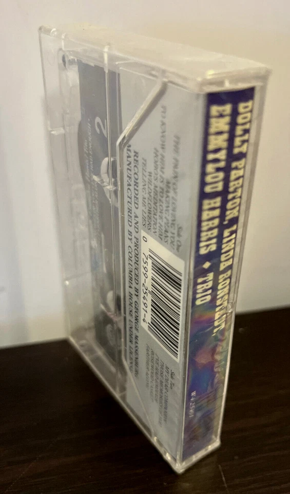 DOLLY PARTON EMMYLOU HARRIS LINDA RONSTADT - Trio - Cassette Tape - NEW SEALED - Image 2 of 3