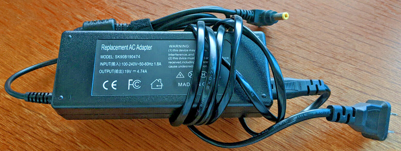 Replacement AC Adapter Model: SK90B190474