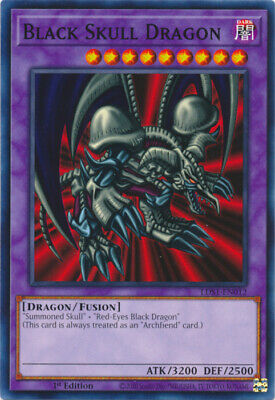 Yugioh Black Skull Dragon - 1st Edition - NM+ Card - B Yugioh Black Skull Dragon - 1st Edition - NM+ Card - B
