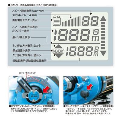 Miya Epoch COMMAND Z-15 CZ-15 Electric Fishing Reel High Cost