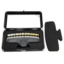1 Kit Dental Teeth Whitening Shade Guide 20 Colors Bleaching Durable Teeth Bas