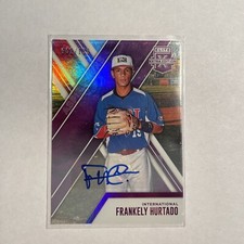 2017 Panini Elite Extra Edition Aspirations Purple /100 Frankely Hurtado Auto