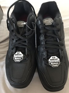 skechers non slip work shoes womens