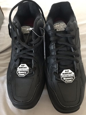 skechers non slip work shoes