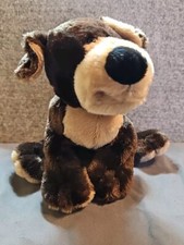 Ganz Webkinz MOCHA PUP HM 348 NO CODE Brown Puppy Dog 9  Plush stuffed animal