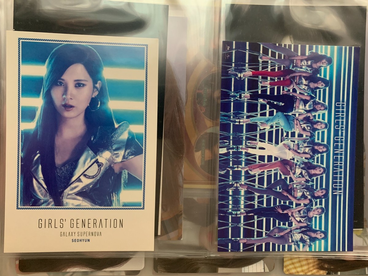 SNSD Girls' Generation Galaxy Supernova Japan Postcard/Photocard
