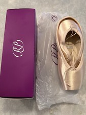 Russian Pointe Rubin Radiance Pointe Shoes Size 43 Width 3 Vamp 2 Flex Brand New