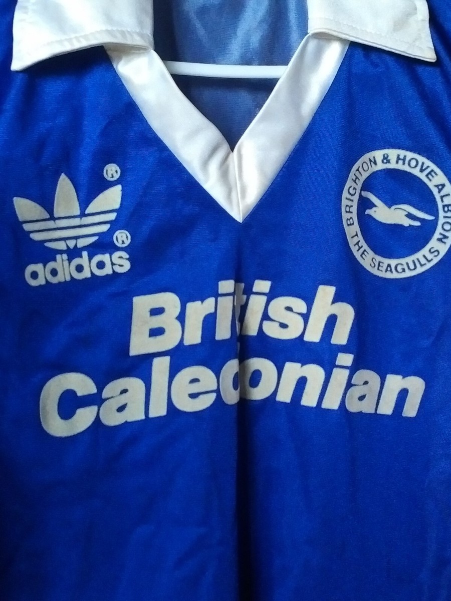 Original adidas1982 Brighton Hove Albion Home Shirt size VERY