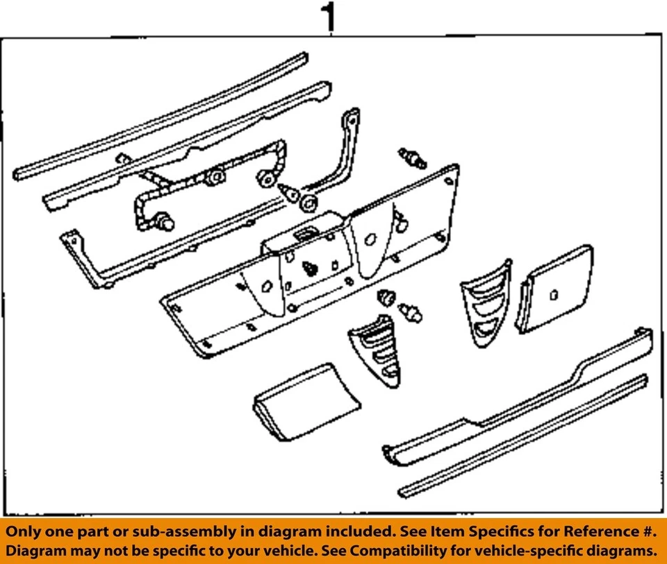 Used Deck Lid fits: 2008 Ford Crown victoria police package Grade A - Imagem 3 de 4