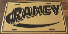 RAMEY Dealership Booster License Plate West Virginia Dealer Wine Cellar Rugs