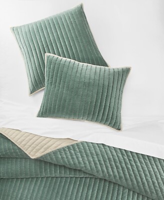 Oake Velvet Sham Standard Size 20x26 Cotton