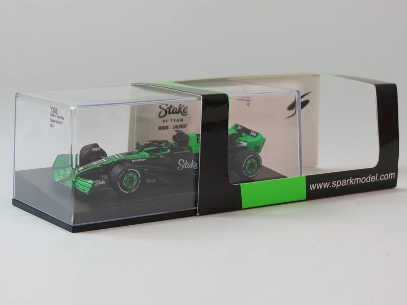 Spark Sauber F1 C44 #77 Valtteri Bottas Bahrain GP 2024 1/64 Y366 - Immagine 3 di 4