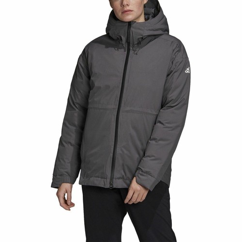 Adidas Traveer Insulated RAIN.RDY Jacket Grey Five L - Womens Originals Jackets