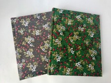 Choice 1 Fabric Cover Scrapbook Photo Album Unused Calico Floral Memory Book