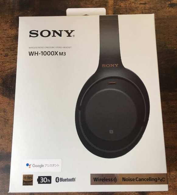 SONY wireless headphone with microphone Black WH-1000XM3 B Japan Inport | eBay