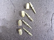 4PK, 3/16 Hose x 1/4 Pipe, Male, Invrtd SAE, 45D Swivel Straight, 20 Series TS 