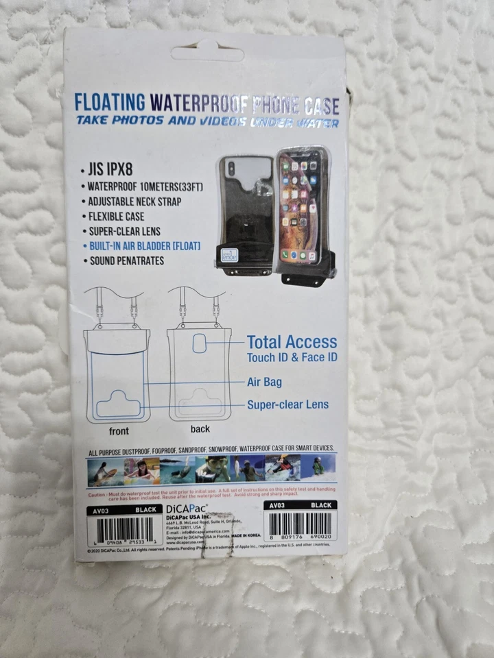 Waterproof Cell Phone Case Aqua Vault Floating - Image 3 of 3