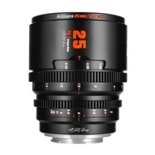 7Artisans Hope Prime 25mm T2.1 Cinema lens for Canon RF mount camera =Black=