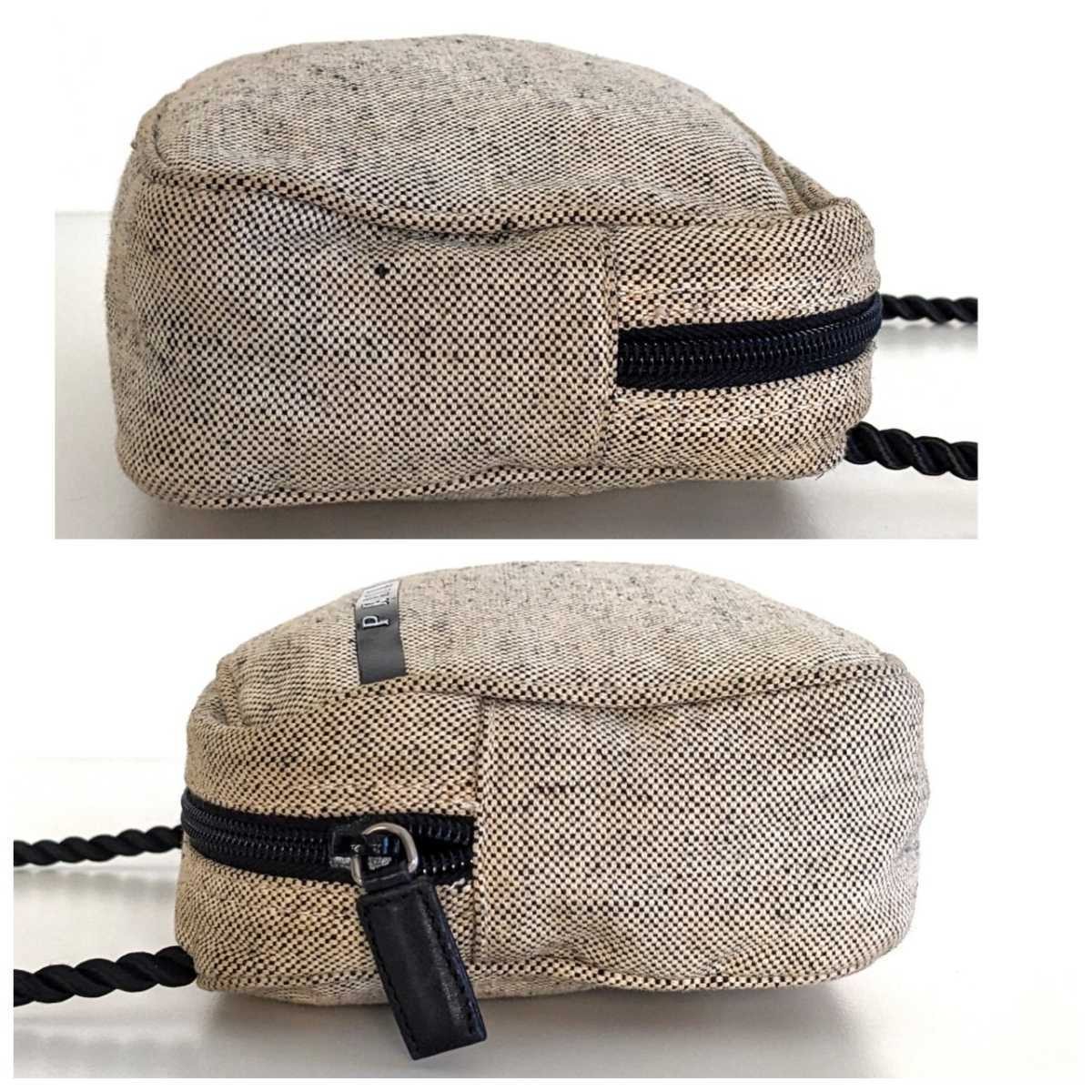 Prada Sport Sacoche Pouch Vintage Black Nylon Shoulder Bag Authentic thumbnail 4