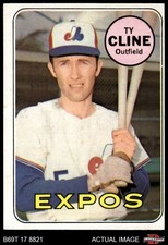 1969 Topps #442 Ty Cline Expos 4 - VG/EX