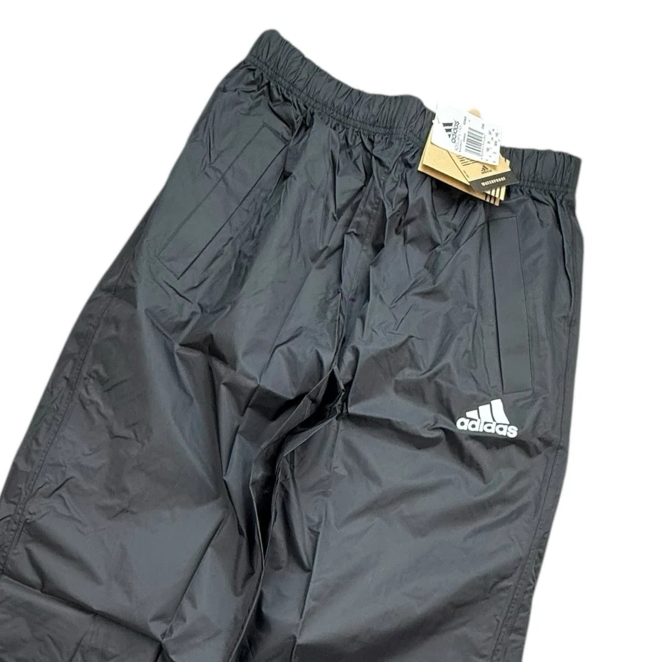 adidas Regenhose Adiscape Gr. 6 M Wasserdicht Nylon Hose Wandern schwarz - Bild 2 von 4
