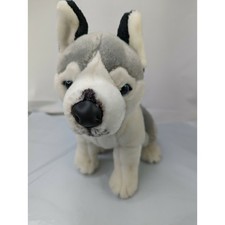 Husky Wolf Dog Plush 11 Inch Gray White Stuffed Animal Toy E J Classic