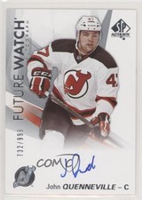 2016-17 SP Authentic Future Watch Auto 732/999 John Quenneville #183 Auto m0p