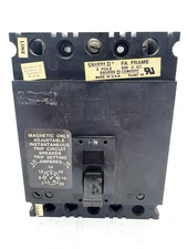 Square D FAL-36003-11M 3A Circuit Breaker 600VAC 3-Pole