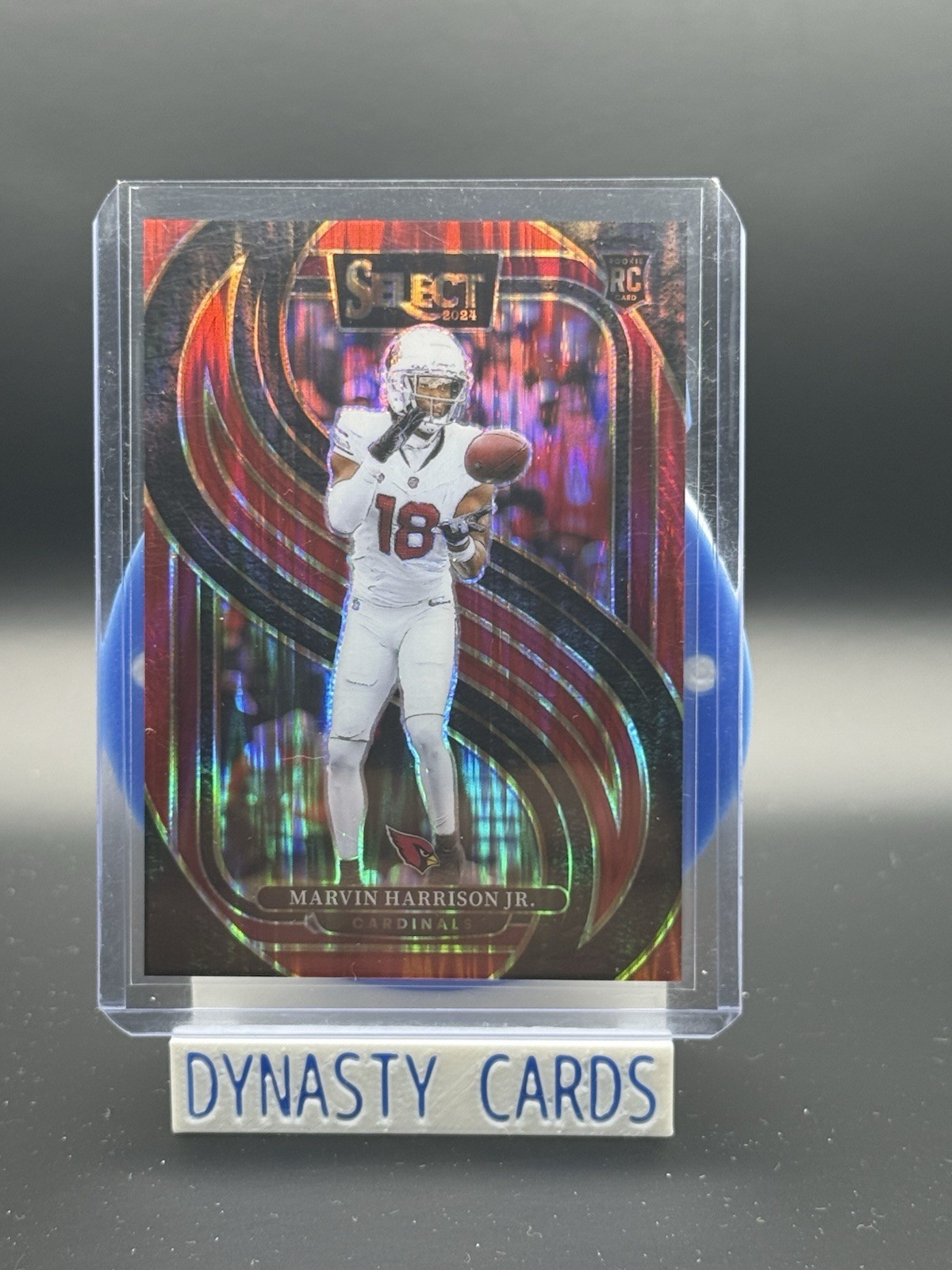 2024 Panini Select Premier Marvin Harrison Jr. #115 Red Shock RC /249