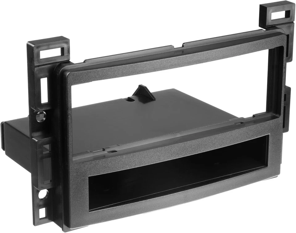 Kit de tablero de instalación de radio DIN único Scosche GM1587B con bolsillo compatible... Foto 3 de 4