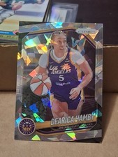 2025 DEARICA HAMBY PANINI PRIZM CRACKED ICE WNBA CARD #39 LA LOS ANGELES SPARKS