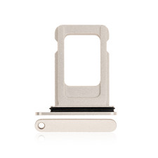 Single Waterproof Sim Card Slot Tray Holder W/Gasket WHITE For iPhone 12