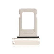 Single Waterproof Sim Card Slot Tray Holder W/Gasket WHITE For iPhone 12