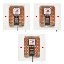 Farm Innovators 4250 Digital Circulated Air Incubator, w/Auto Egg Turner, 3 Pack