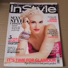 Instyle In Style Magazine January 2012 Gwen Stefani